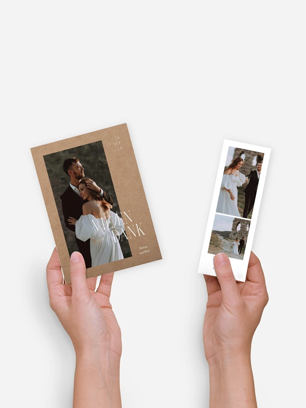 Dankeskarte Hochzeit Ever Grateful