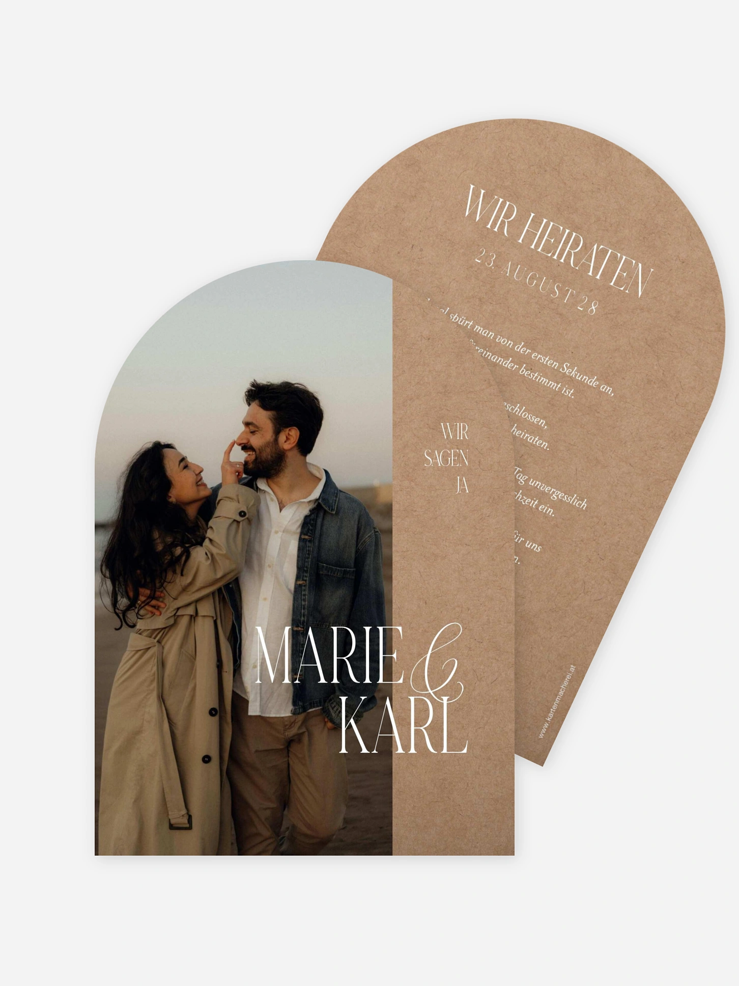 Hochzeitseinladung Ever Grateful