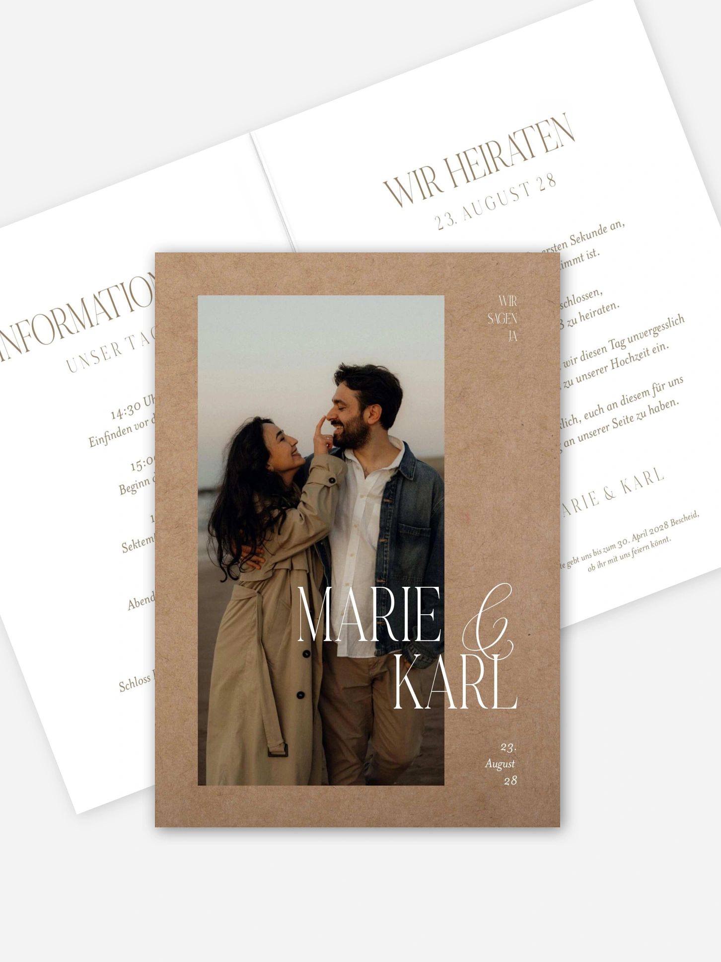 Hochzeitseinladung Ever Grateful