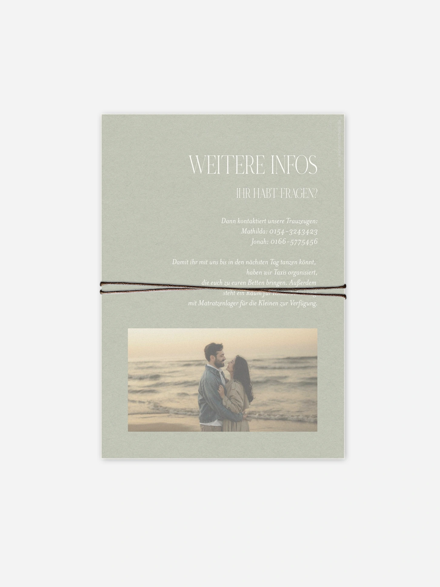 Hochzeitseinladung Ever Grateful