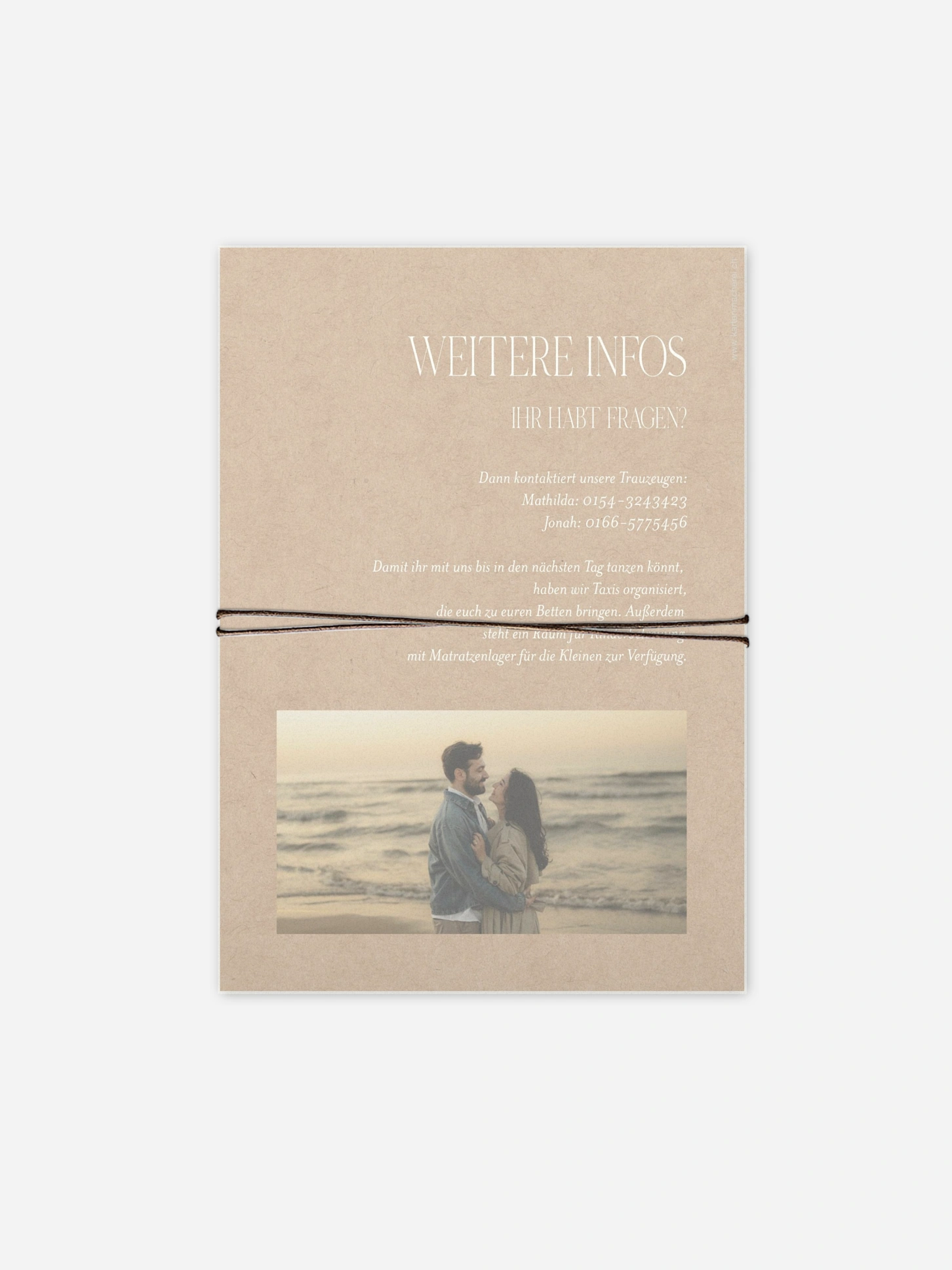 Hochzeitseinladung Ever Grateful