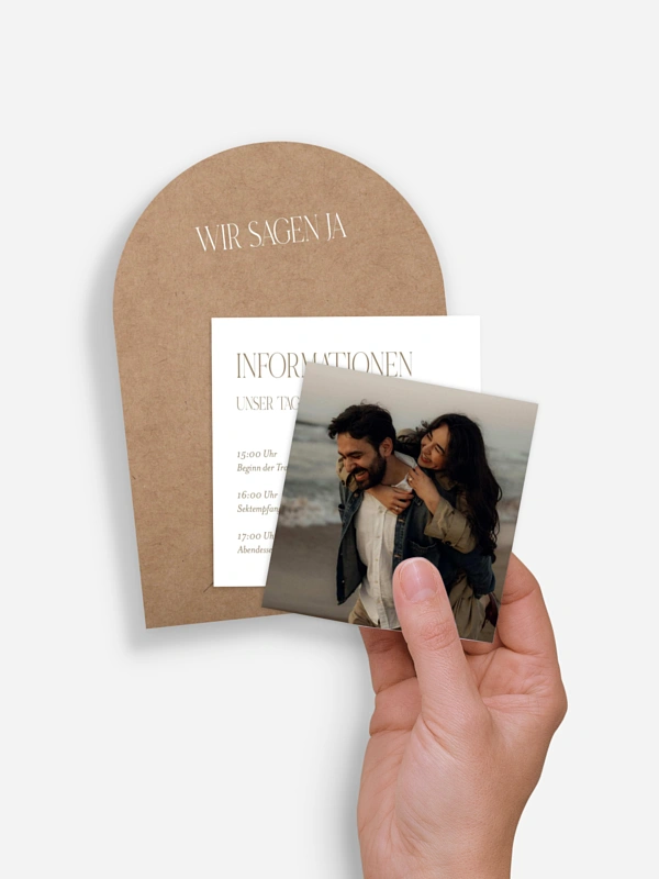 Hochzeitseinladung Ever Grateful