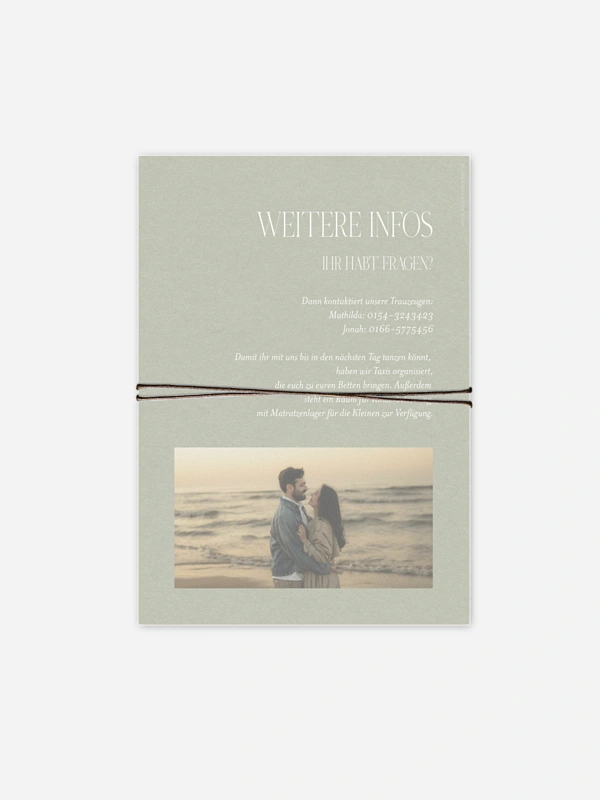 Hochzeitseinladung Ever Grateful