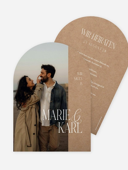 Hochzeitseinladung Ever Grateful