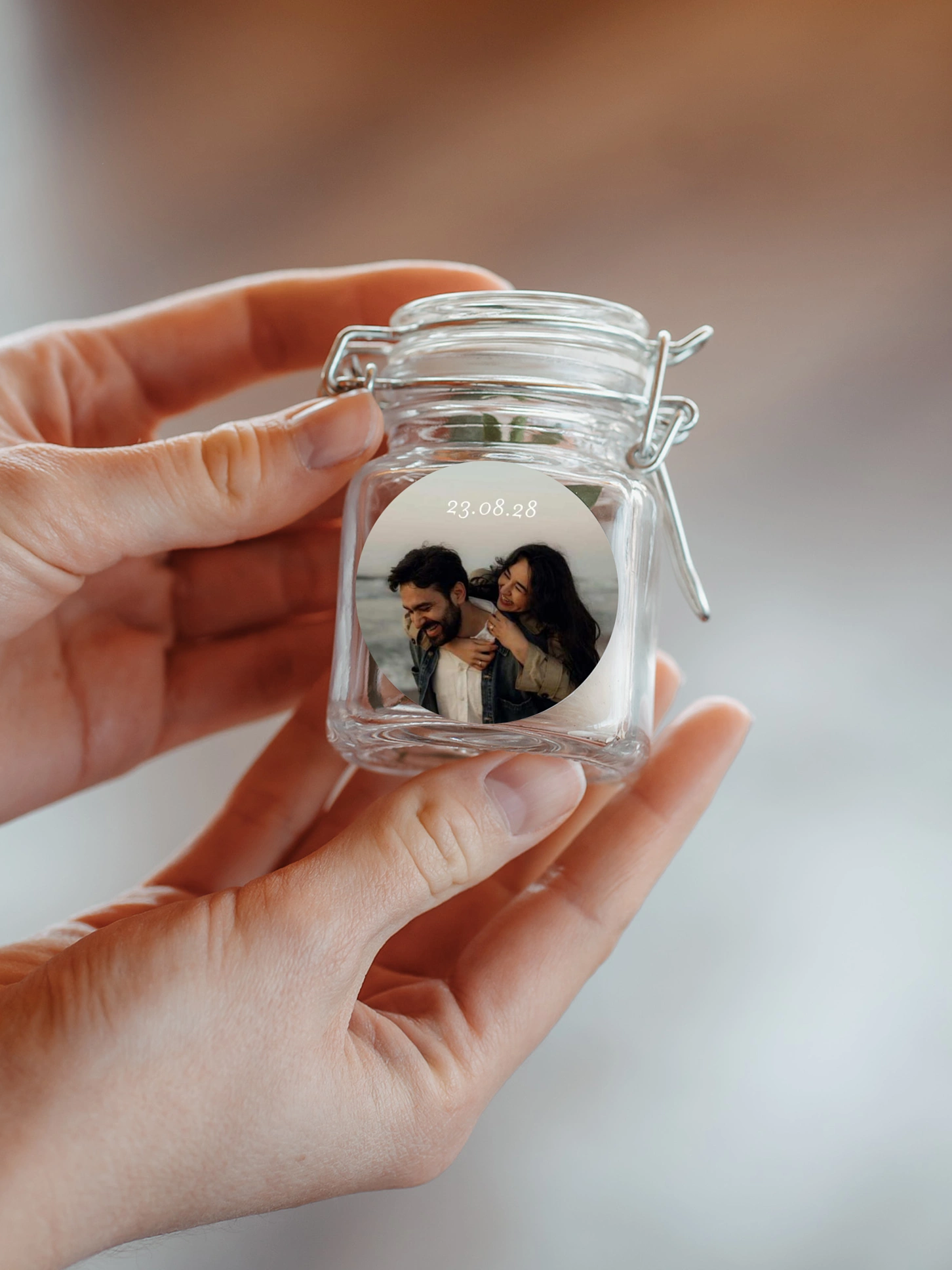 Geschenkaufkleber Hochzeit Ever Grateful