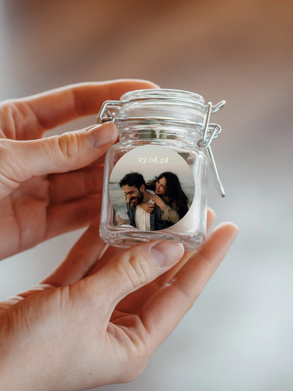 Geschenkaufkleber Hochzeit Ever Grateful