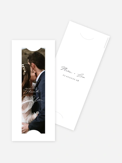Dankeskarte Hochzeit Close to You