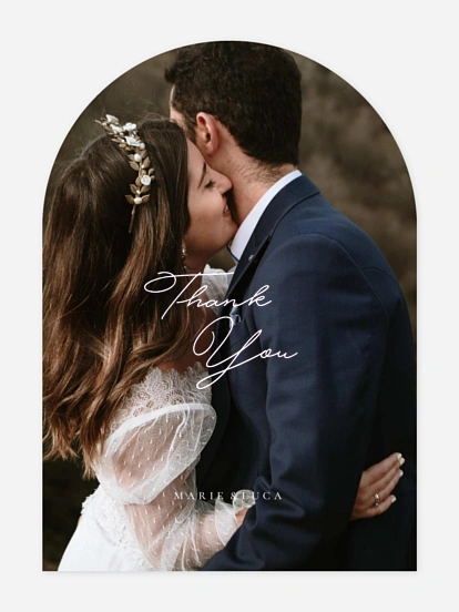 Dankeskarte Hochzeit Close to You