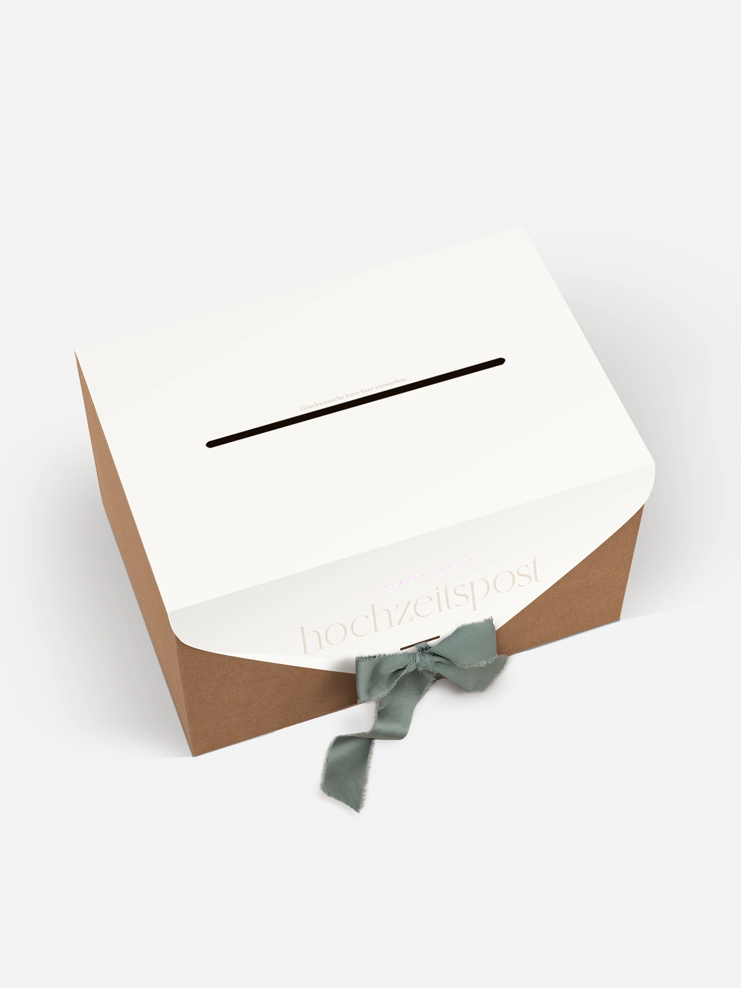 Kartenbox Hochzeit Der schönste Tag