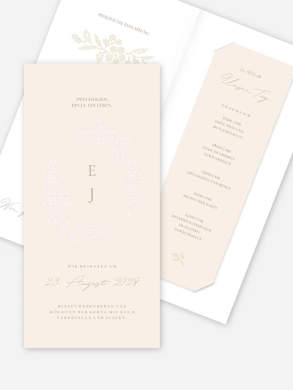 Hochzeitseinladung Liebesbund