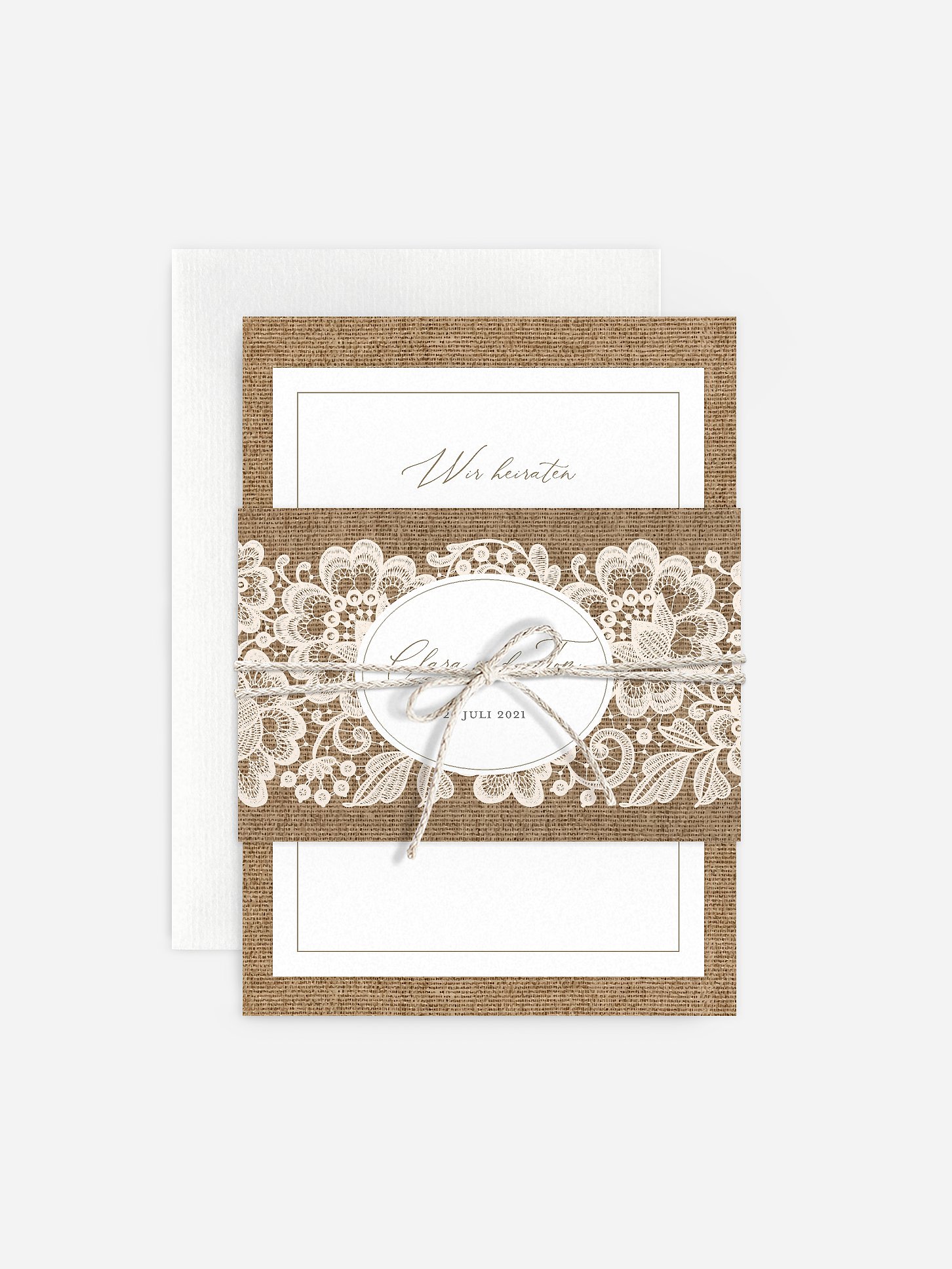 Hochzeitseinladung Vintage Dreams