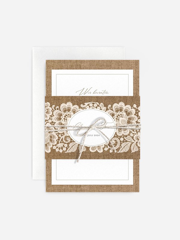 Hochzeitseinladung Vintage Dreams