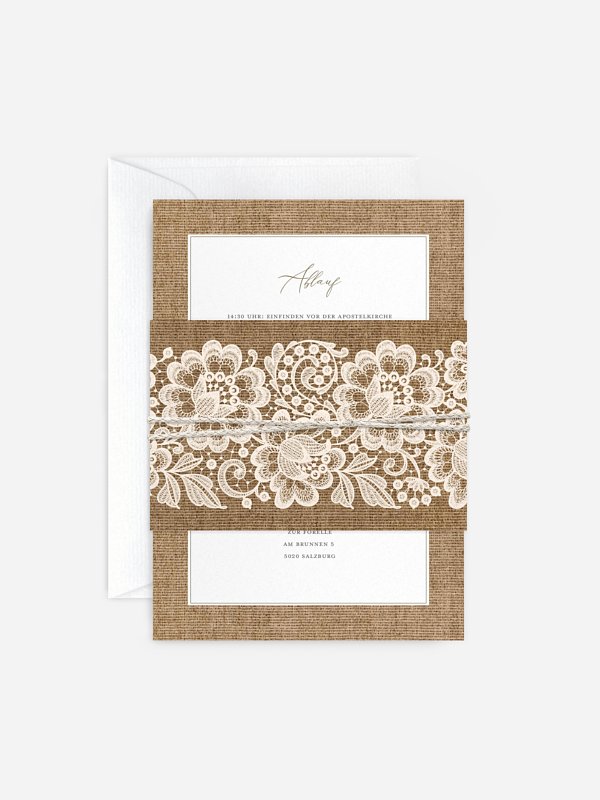 Hochzeitseinladung Vintage Dreams