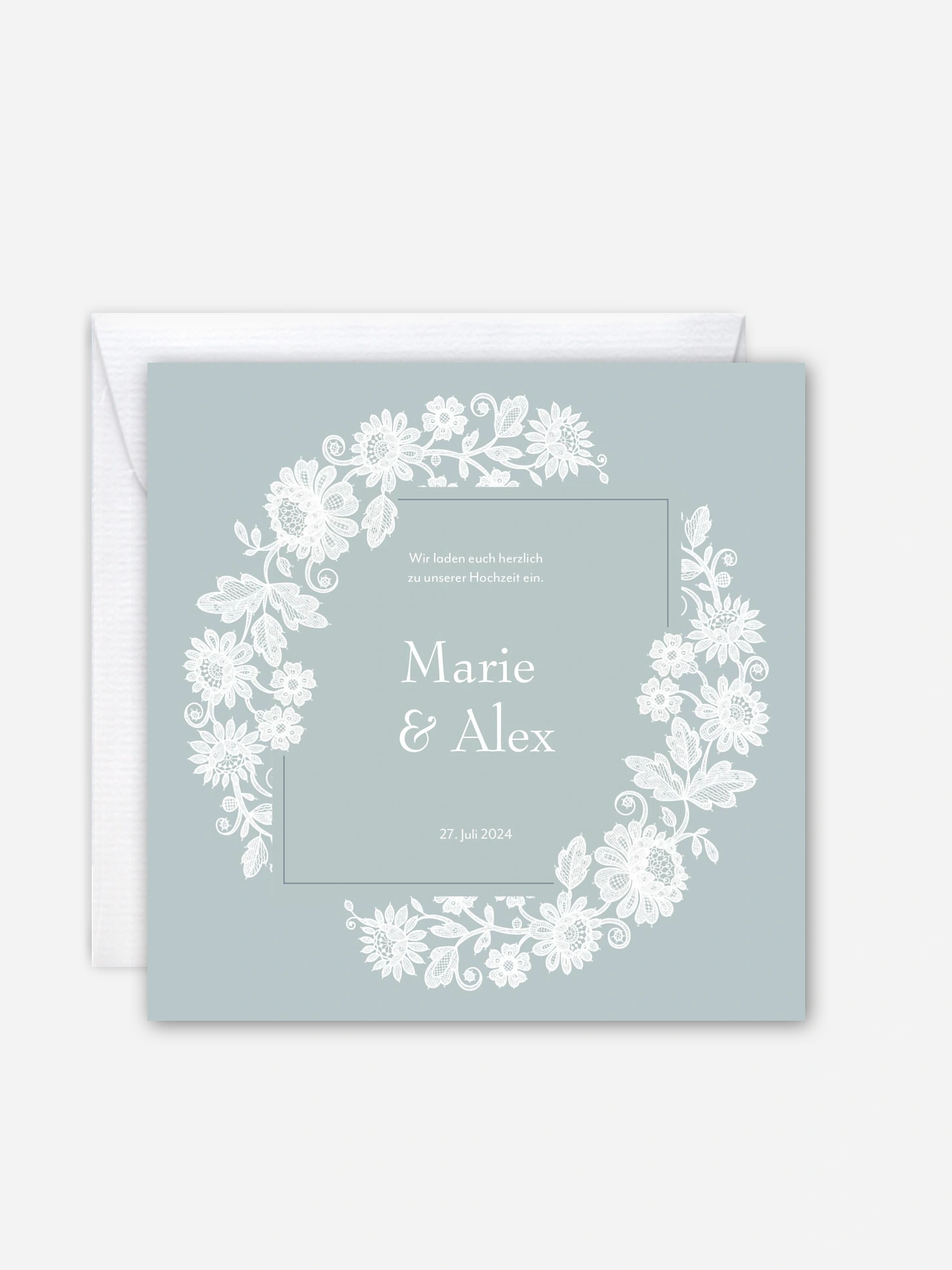 Hochzeitseinladung Romantic Novel