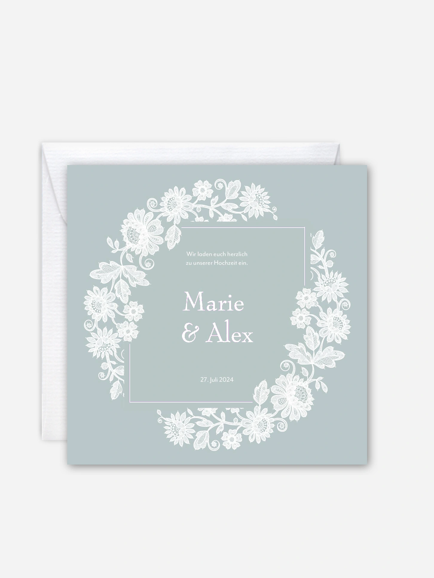 Hochzeitseinladung Romantic Novel