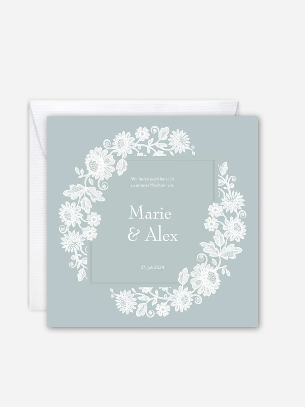 Hochzeitseinladung Romantic Novel