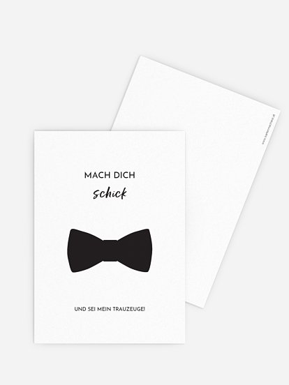 Trauzeugenkarten Best Man