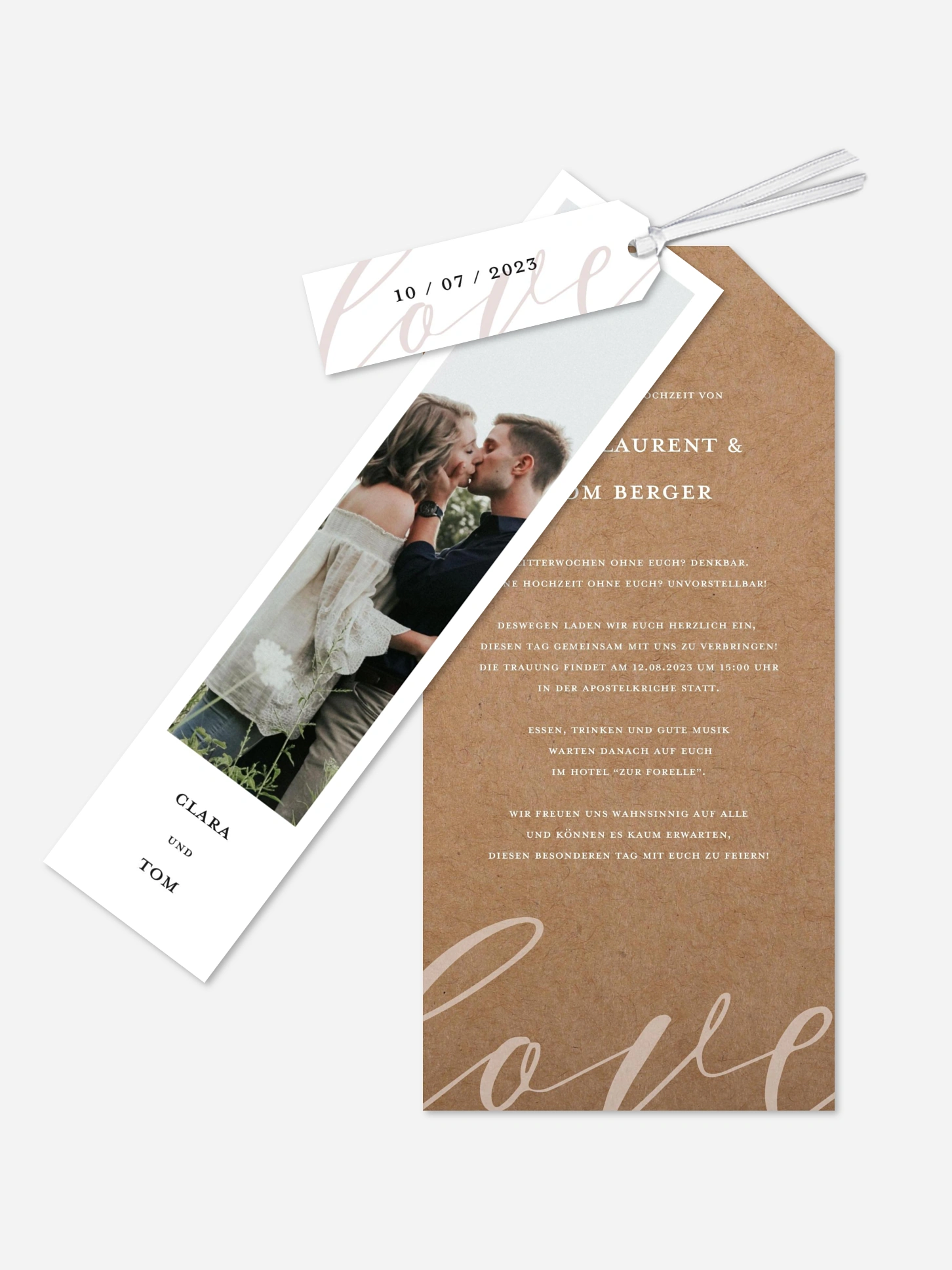 Hochzeitseinladung Lovely Shine