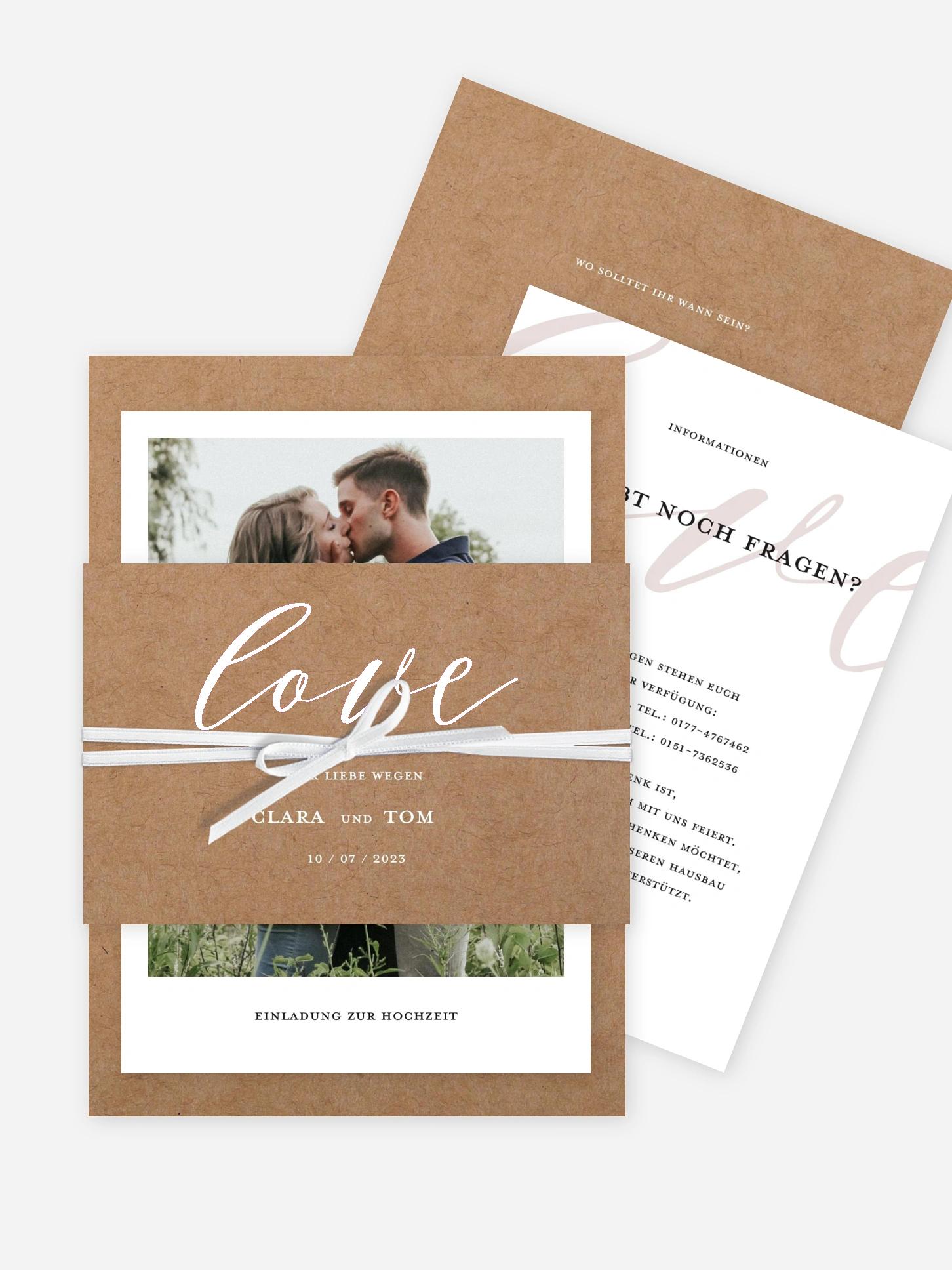 Hochzeitseinladung Lovely Shine