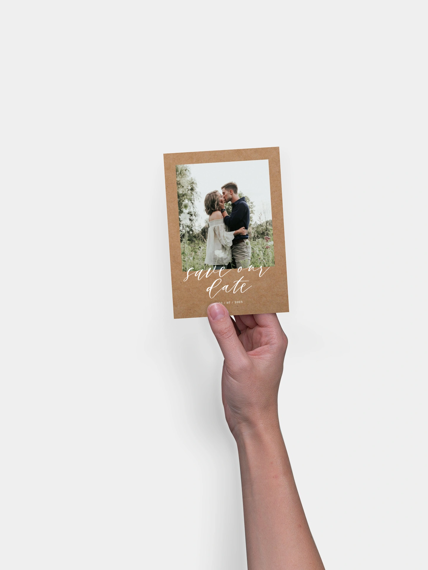 Save-the-Date Karte Lovely Shine