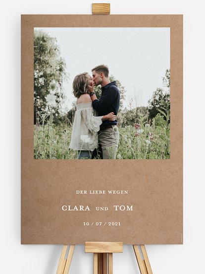 Willkommensschild Lovely Shine