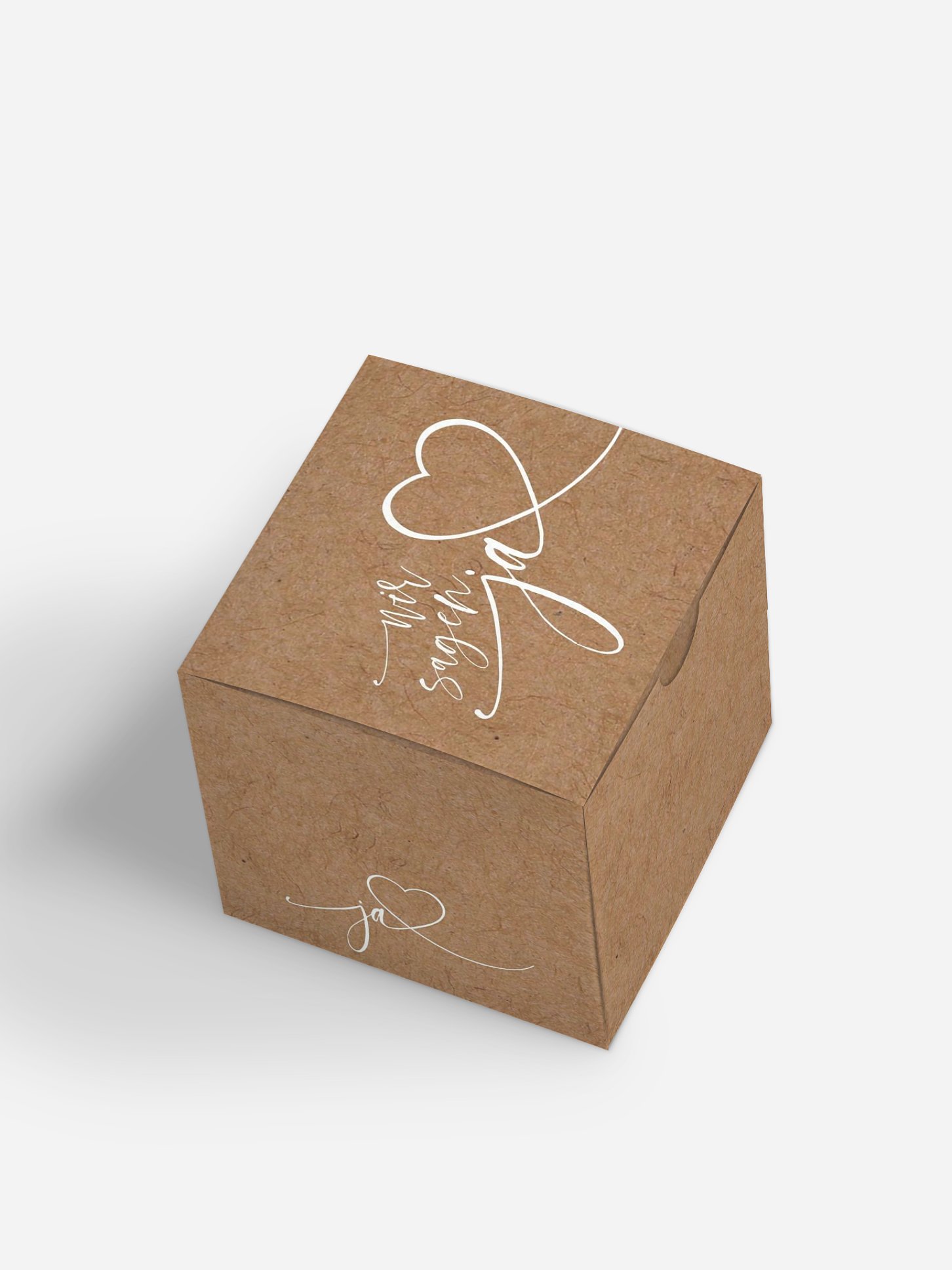Gastgeschenkbox personalisiert Wir Zwei