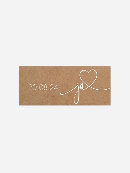 Geschenkaufkleber Hochzeit Wir Zwei
