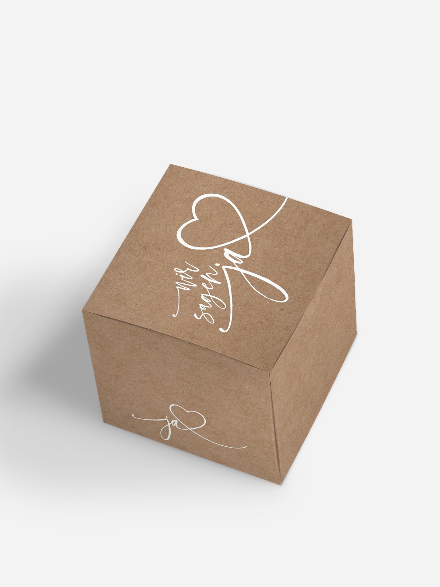 Gastgeschenkbox Wir Zwei