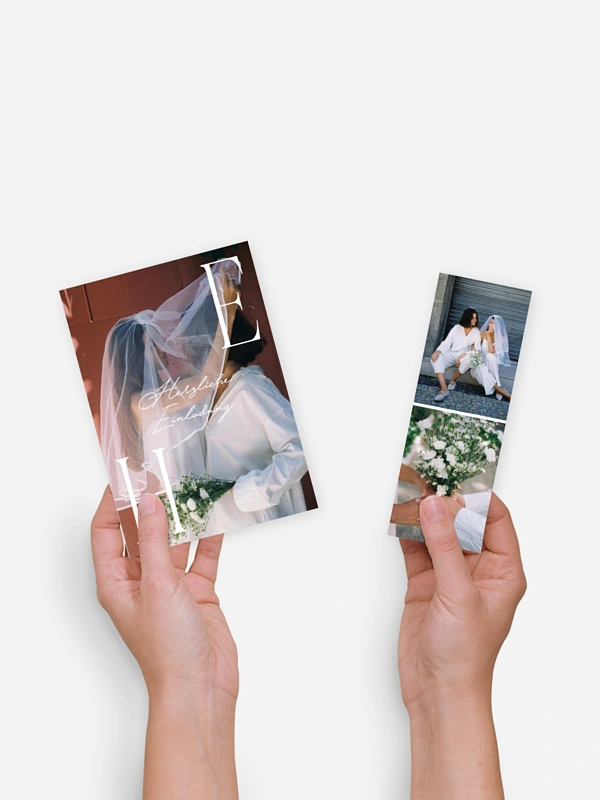 Hochzeitseinladung Always and Forever