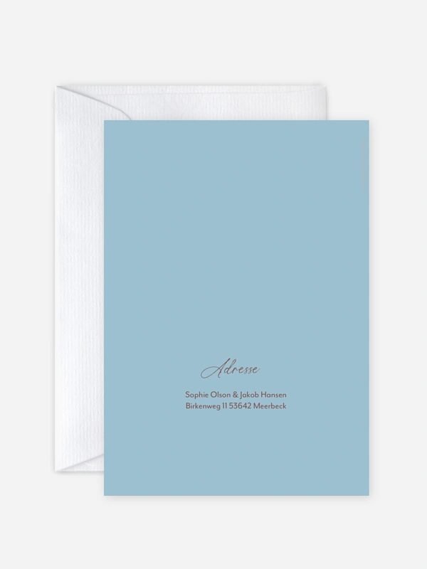 Hochzeitseinladung Wavy Love