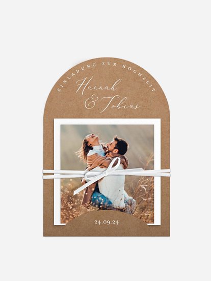 Hochzeitseinladung Forever Us