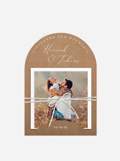 Hochzeitseinladung Forever Us