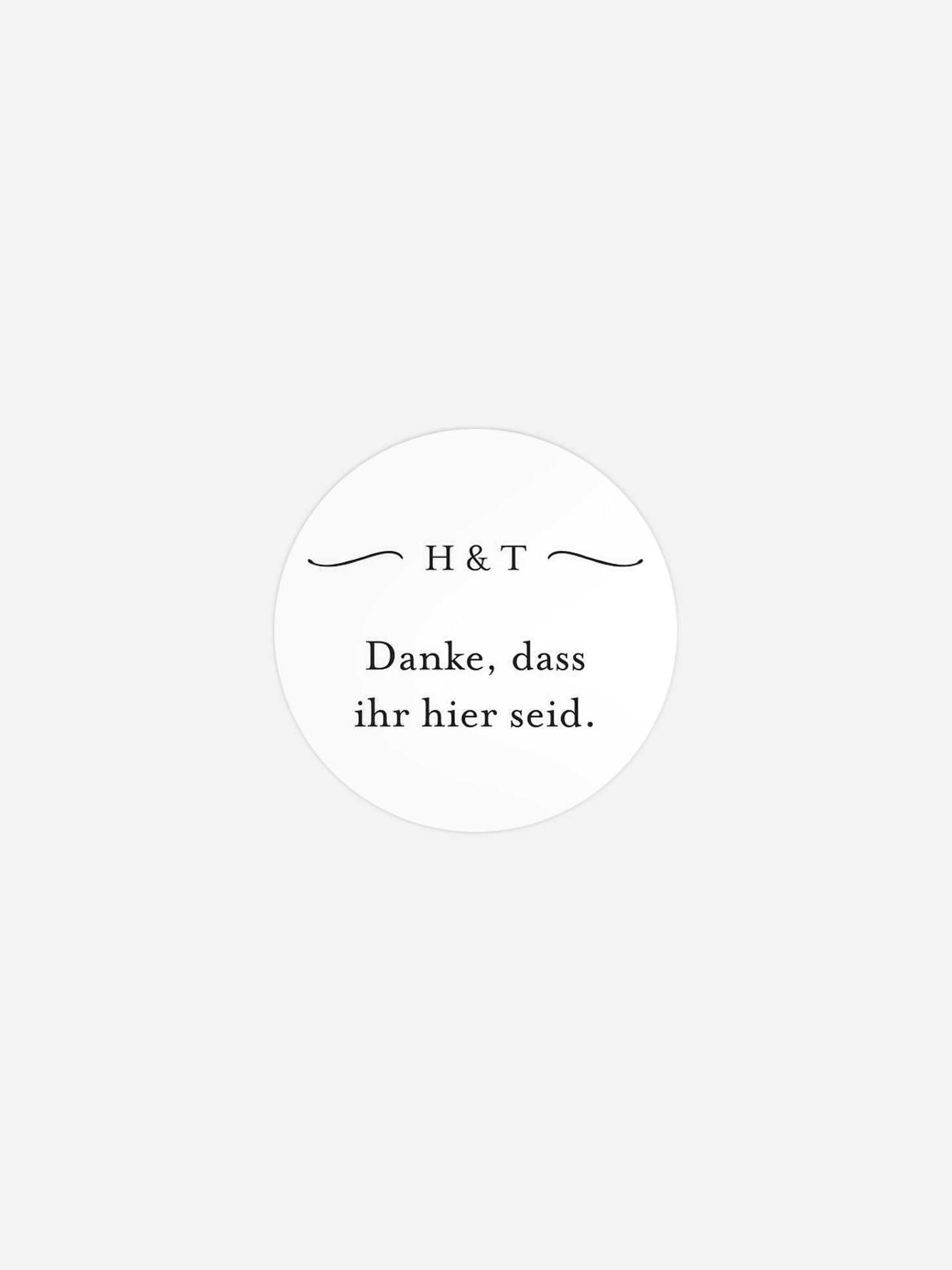 Geschenkaufkleber Hochzeit Forever Us