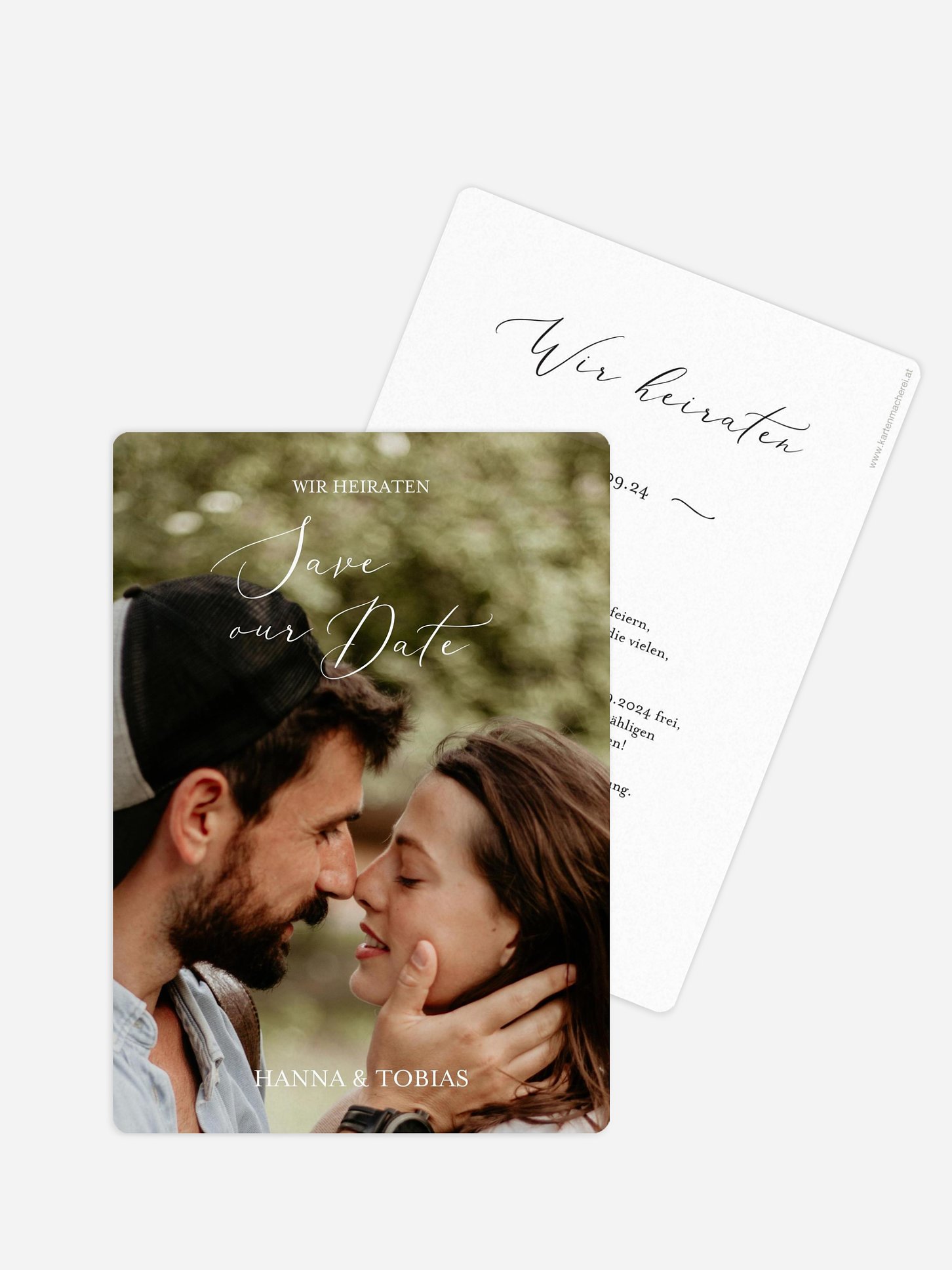 Save-the-Date Karte Forever Us