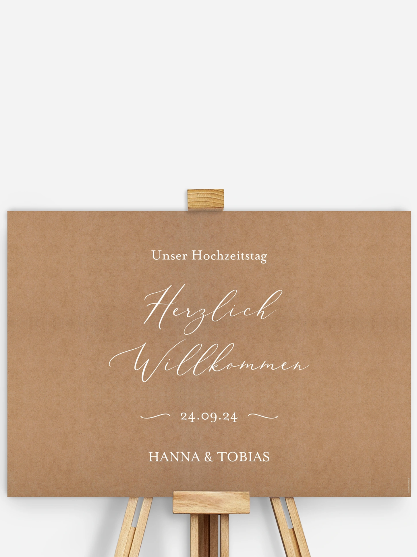 Willkommensschild Forever Us