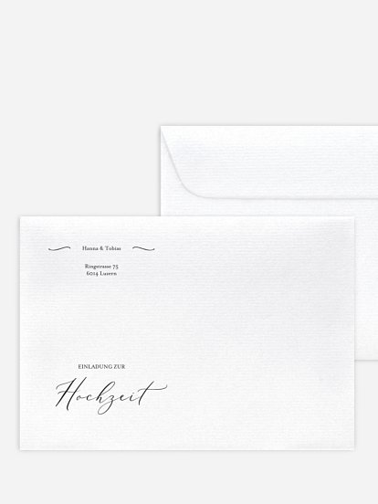 Briefumschlag mit Motiv Forever Us