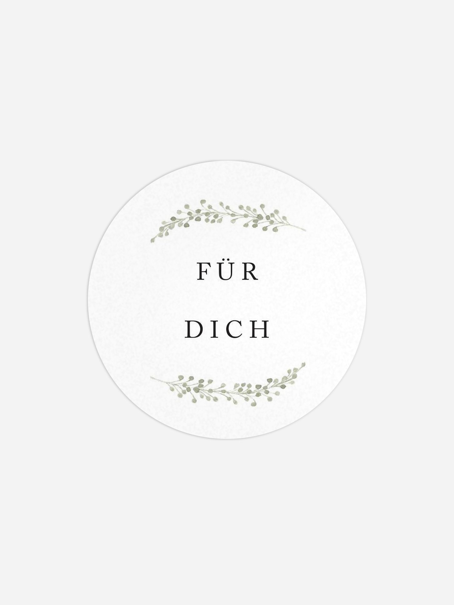 Geschenkaufkleber Hochzeit Scandi Eucalyptus