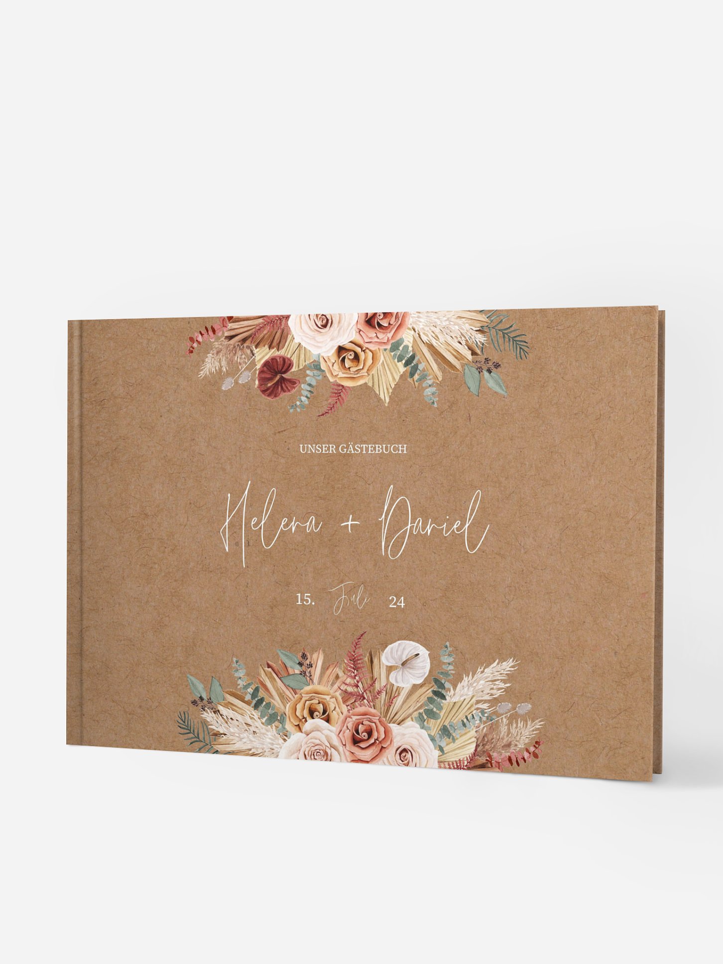 Gästebuch Bohemian Florals