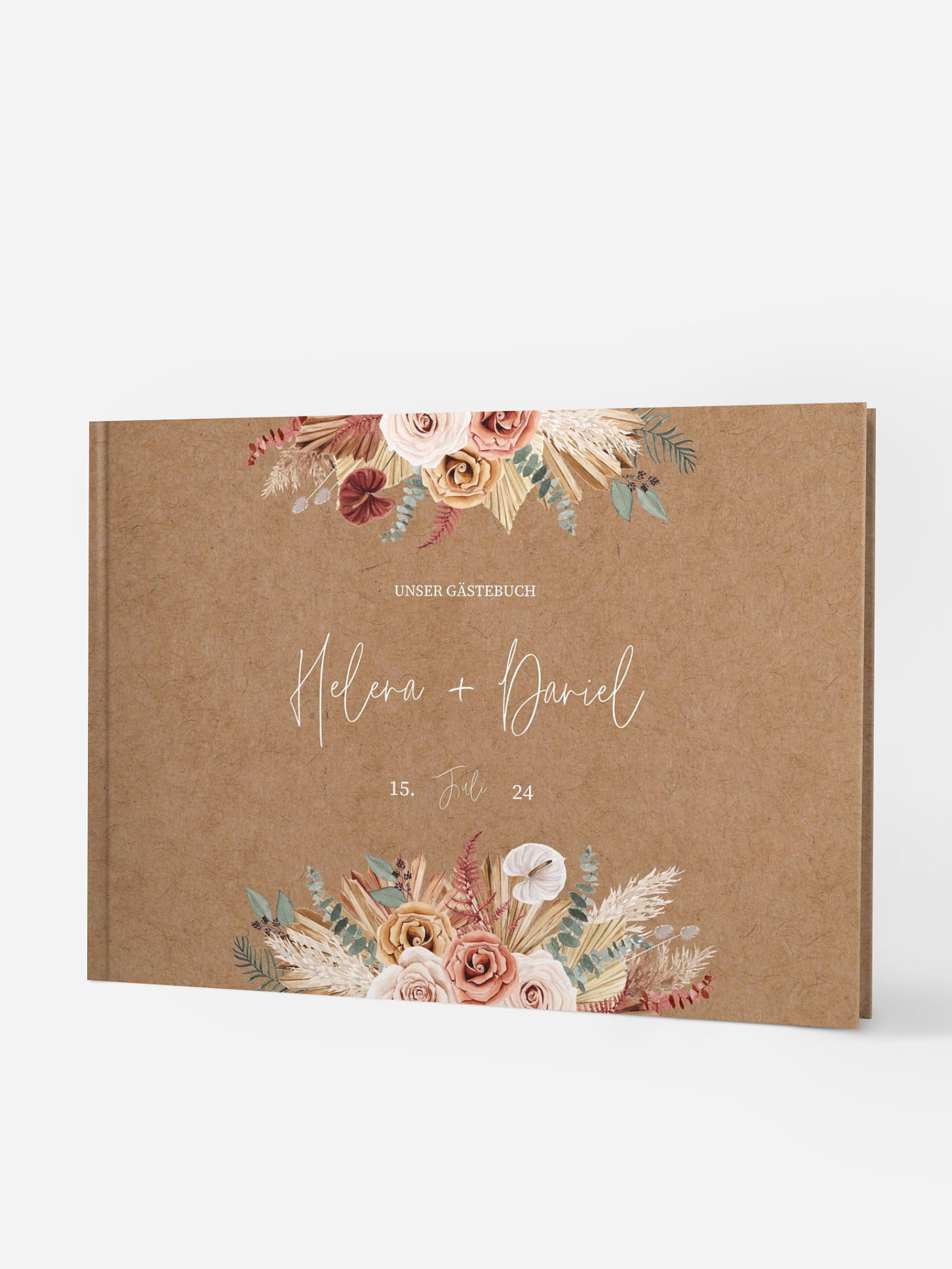 Gästebuch Bohemian Florals