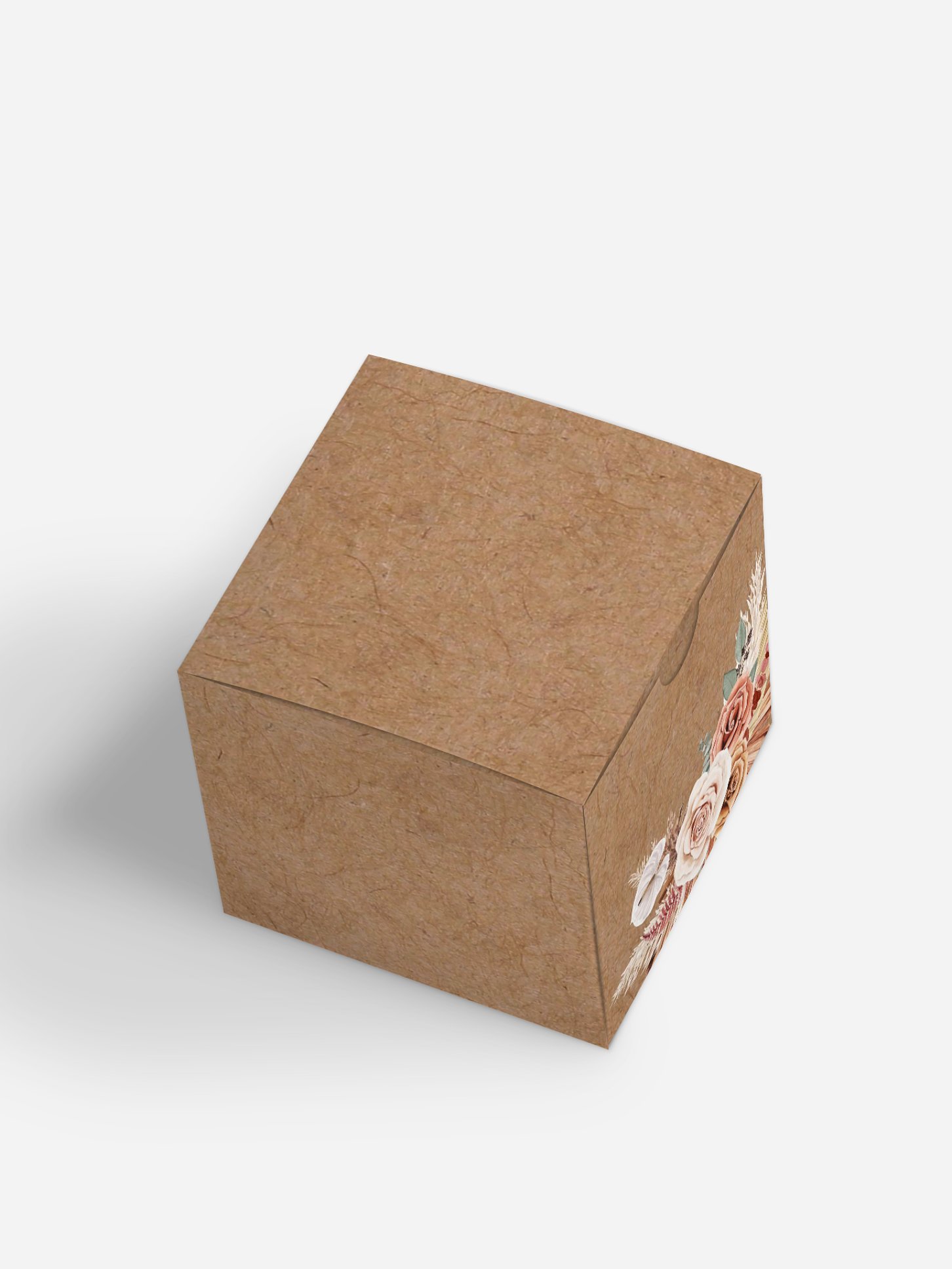 Gastgeschenkbox personalisiert Bohemian Florals