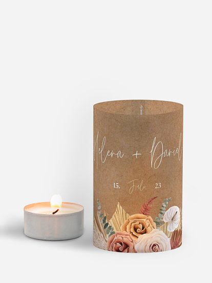 Windlichter Bohemian Florals