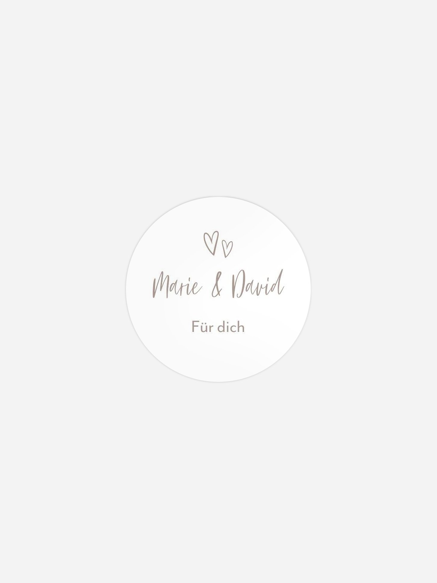 Geschenkaufkleber Hochzeit Lovestory