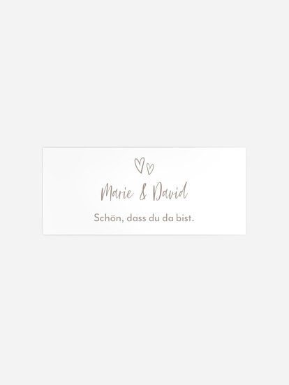 Geschenkaufkleber Hochzeit Lovestory