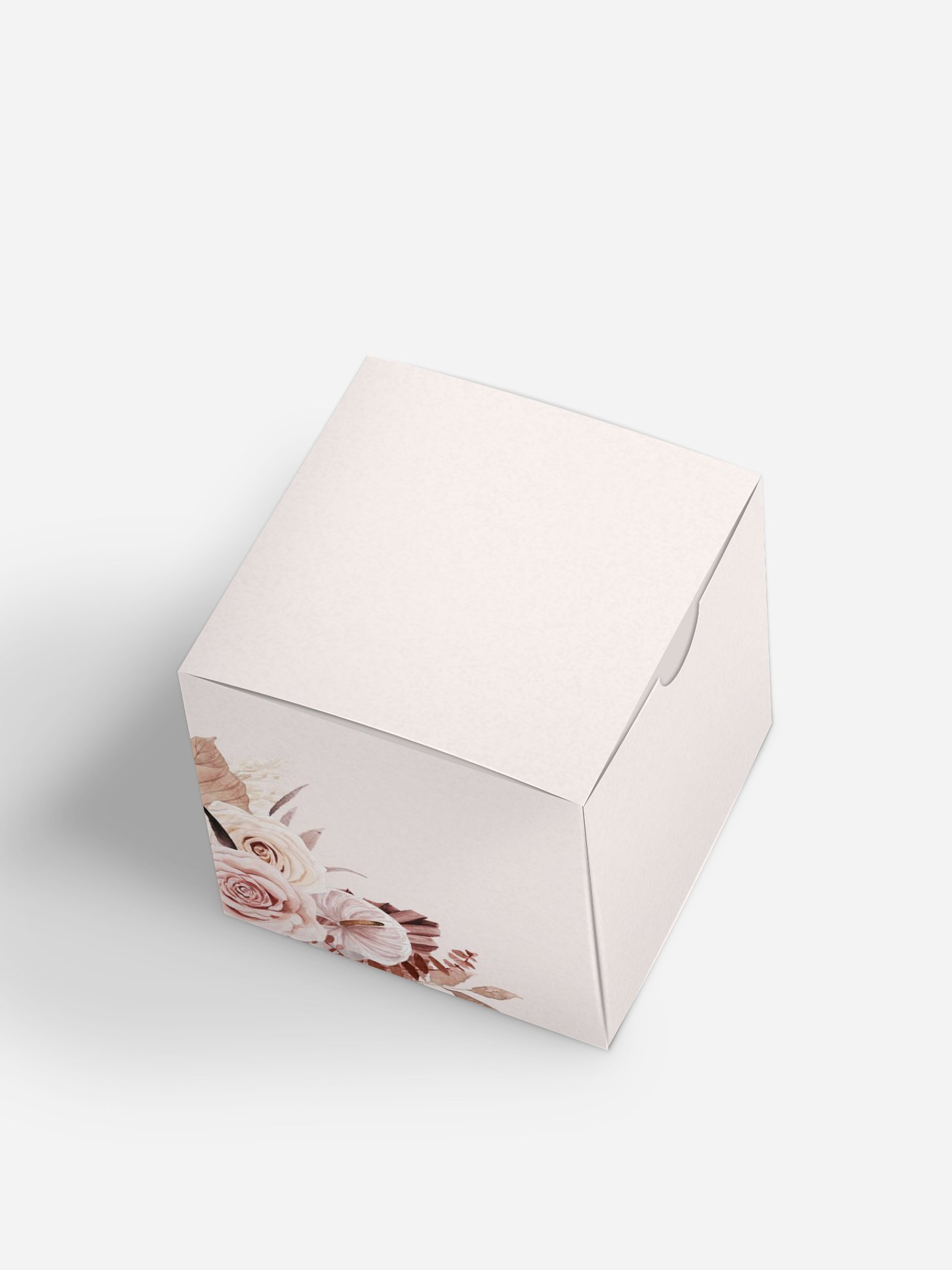 Gastgeschenkbox personalisiert Terracotta Love