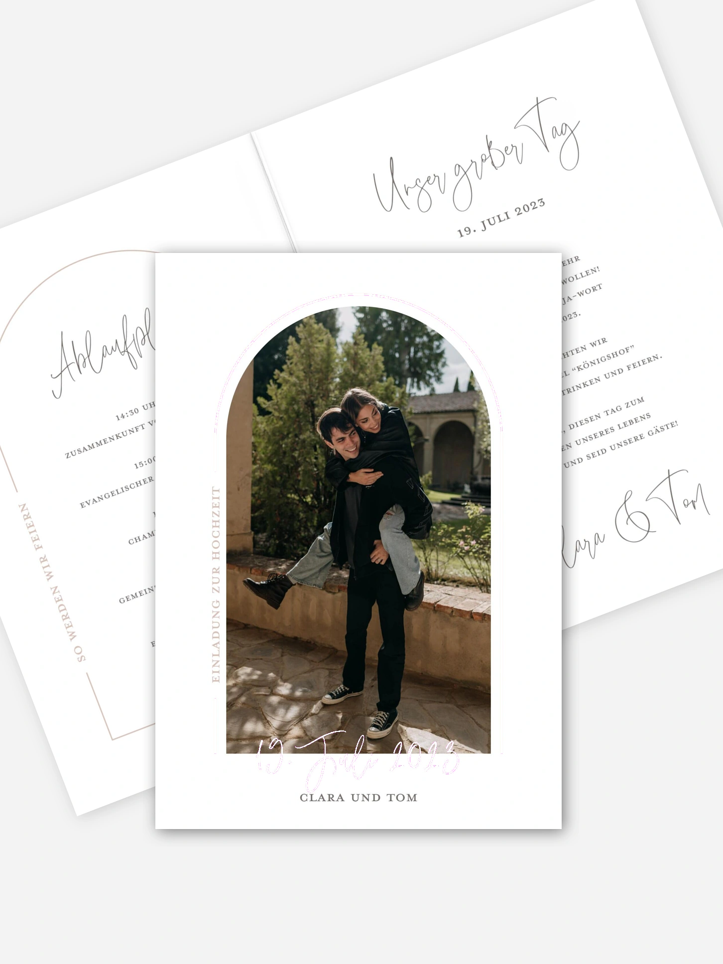 Hochzeitseinladung Love Adventure