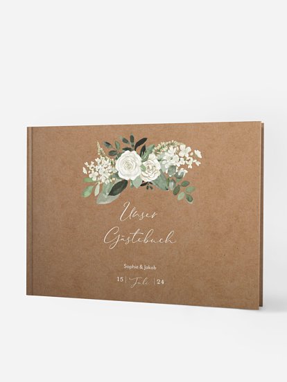 Gästebuch White Roses