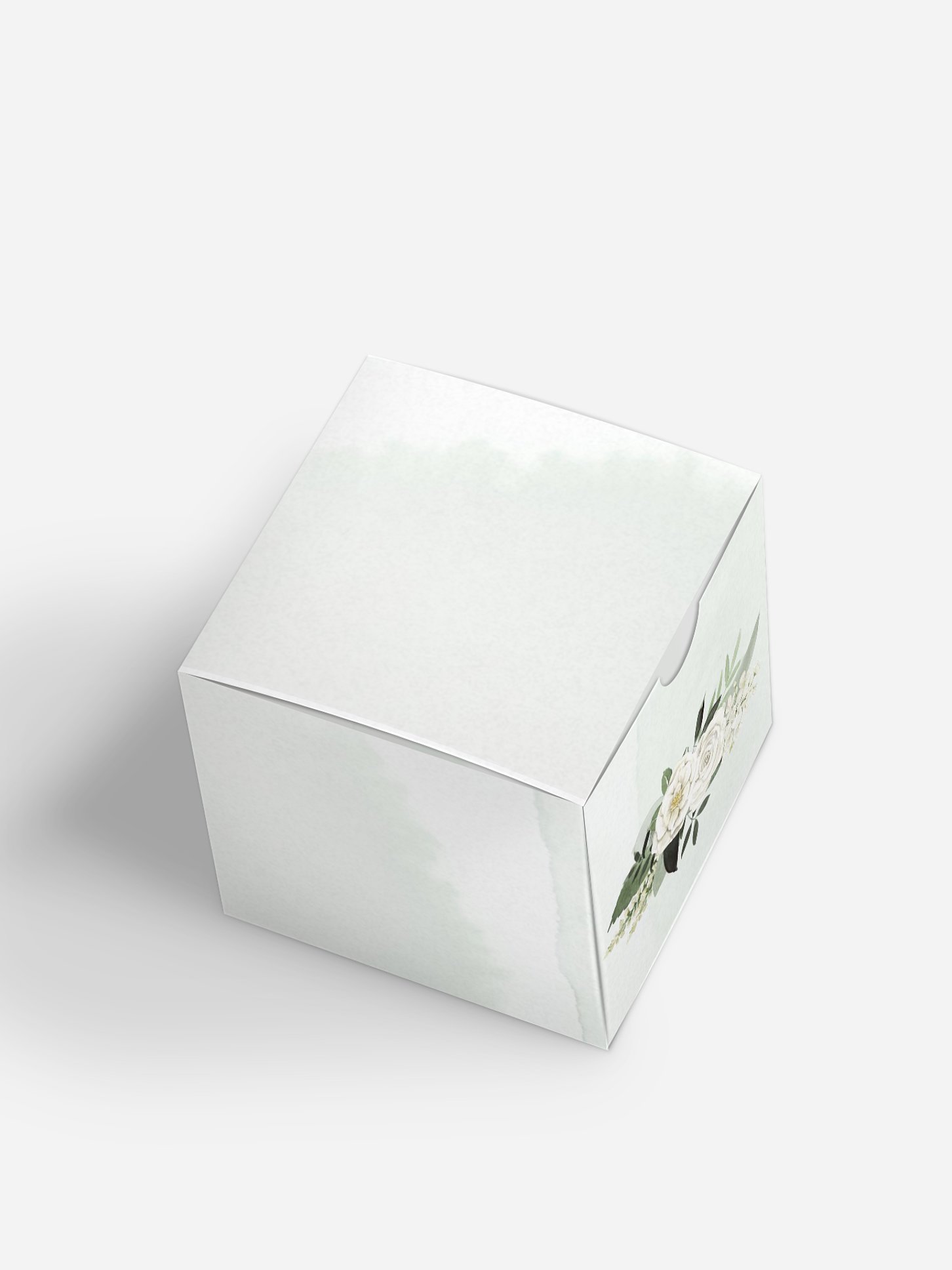 Gastgeschenkbox personalisiert White Roses