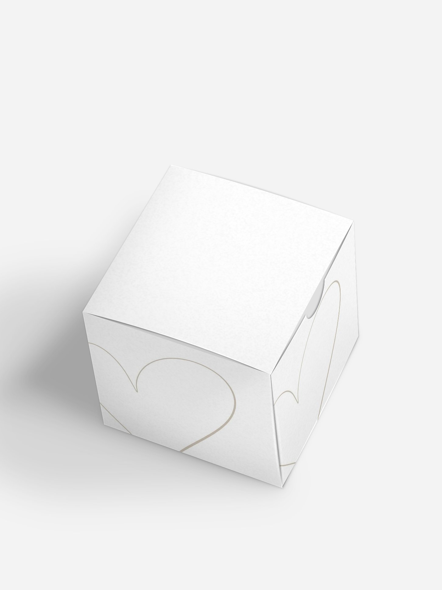 Gastgeschenkbox personalisiert Romantic Heart