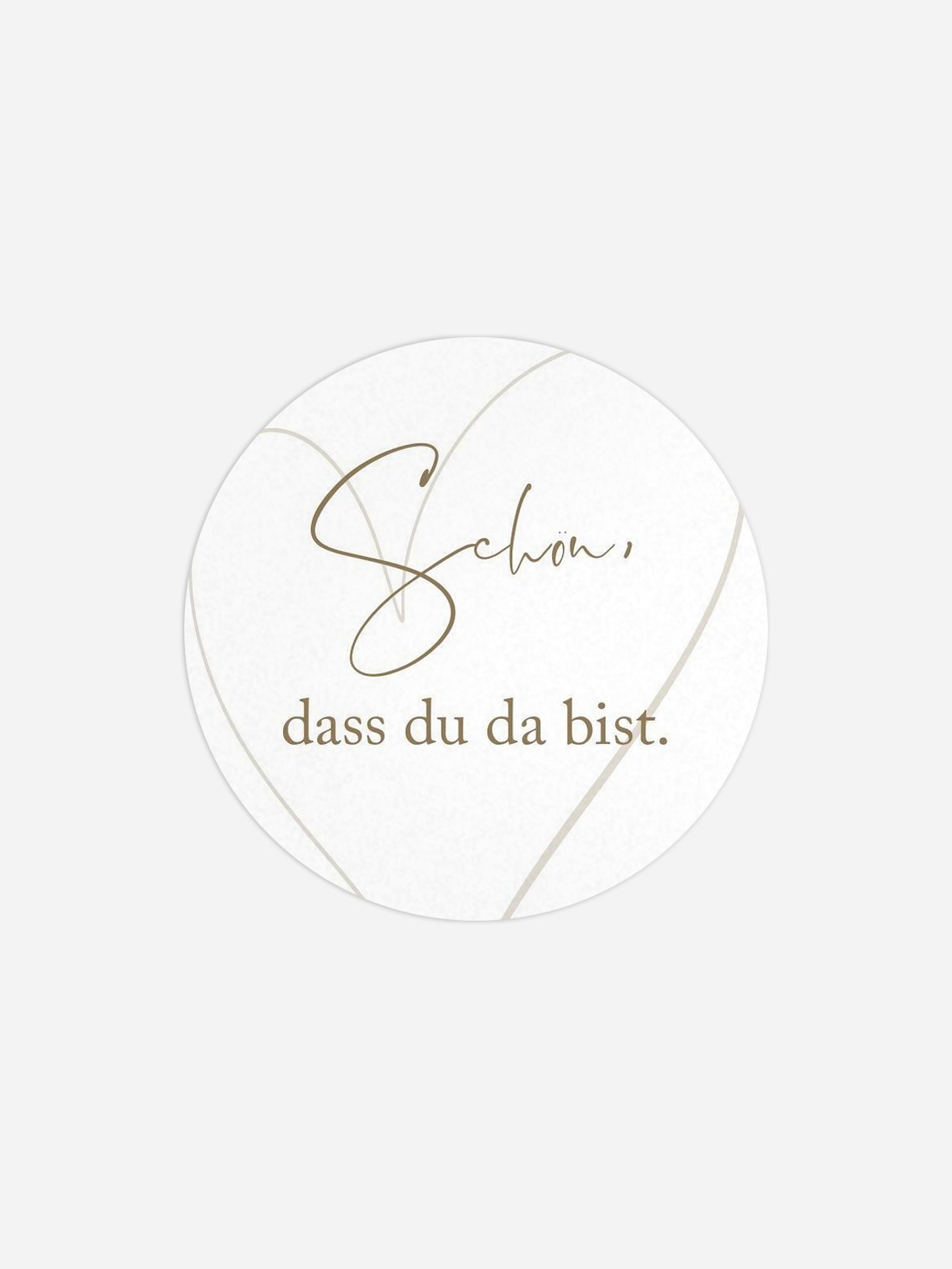 Geschenkaufkleber Hochzeit Romantic Heart