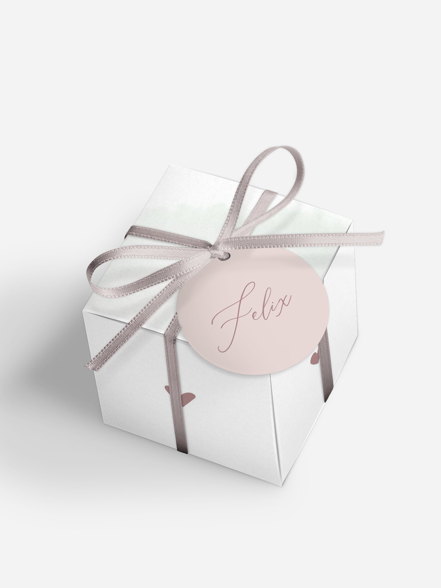 Gastgeschenkbox personalisiert Young Love